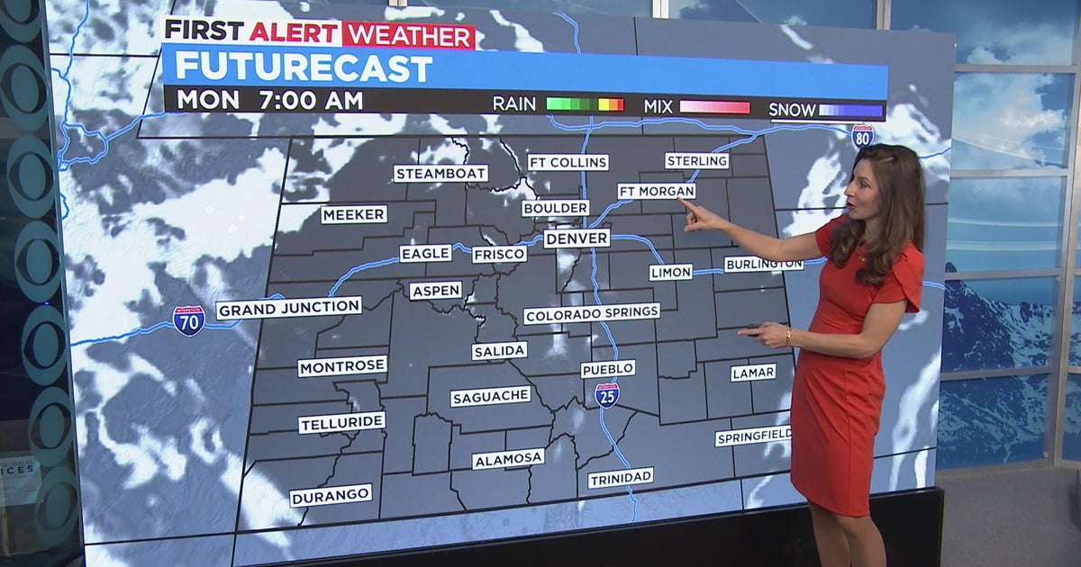 Mild weather to start the week - CBS Colorado