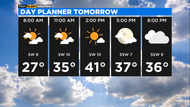 Day planner for Jan. 9, 2023 