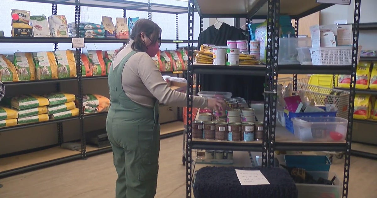 Pet food shelf offers help for pet owners facing economic hardship
