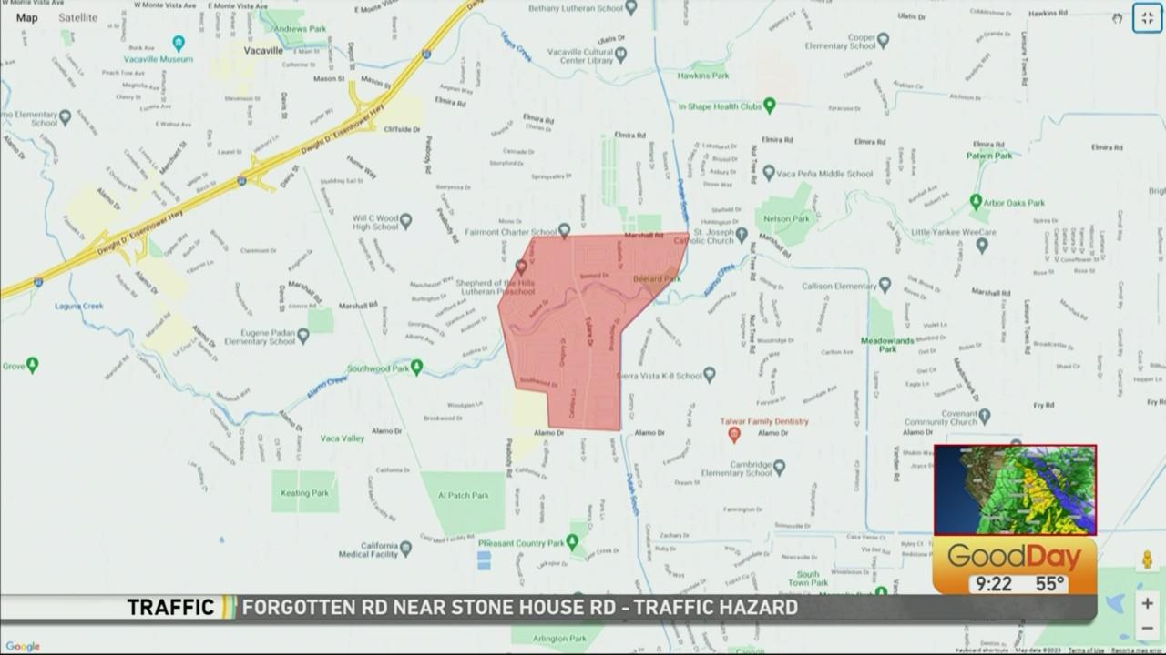 Evacuation warning issued for Vacaville neighborhood over concerns about  Alamo Creek - CBS Sacramento