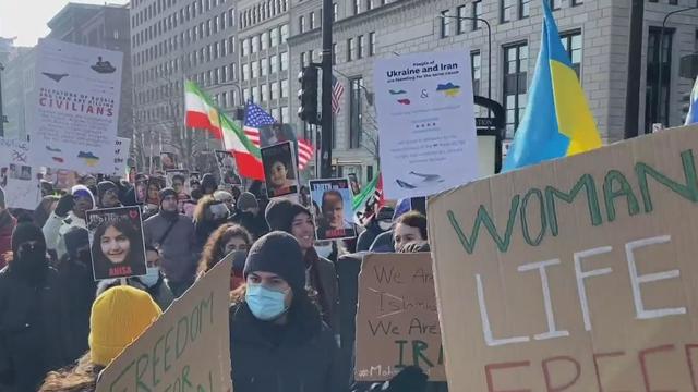 Iran solidarity march 
