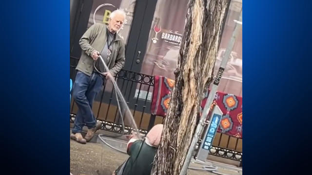 San Francisco art gallery owner arrested, charged for spraying homeless woman with hose 