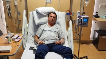 Brazil's ex-leader tweets photo in Florida hospital amid calls for U.S. removal 