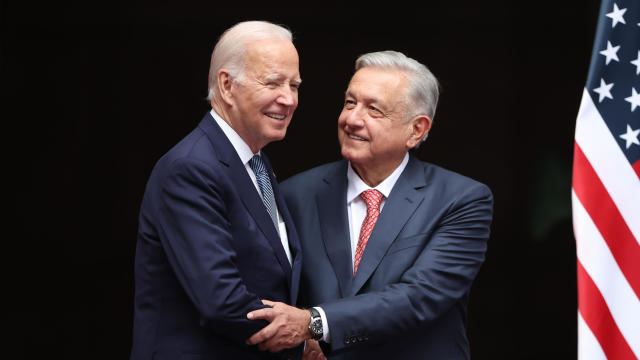 President Lopez Obrador Welcomes President Biden 