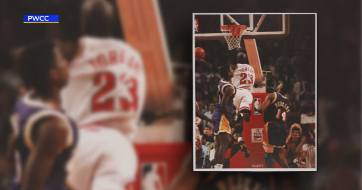 Photo of The Move by Michael Jordan up for auction - CBS Chicago