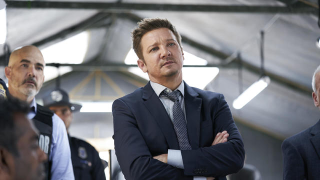 Jeremy Renner as Mike of the Paramount+ series MAYOR OF KINGSTOWN. 