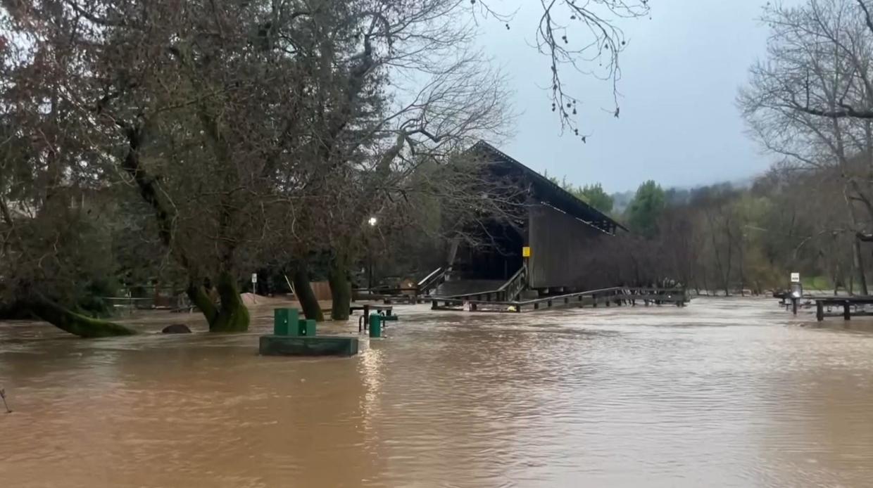 Photos: Overnight Atmospheric River Triggers Widespread Flooding Across ...