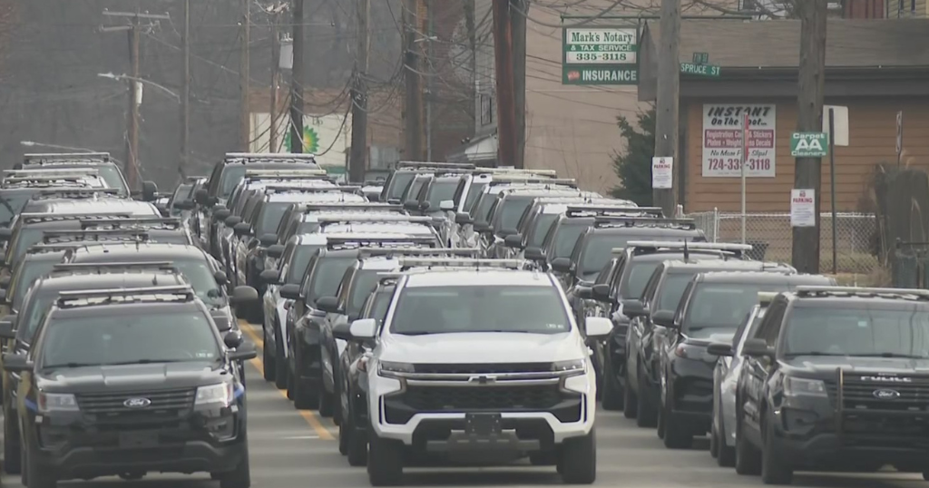 Officers across the country and community members mourn Brackenridge