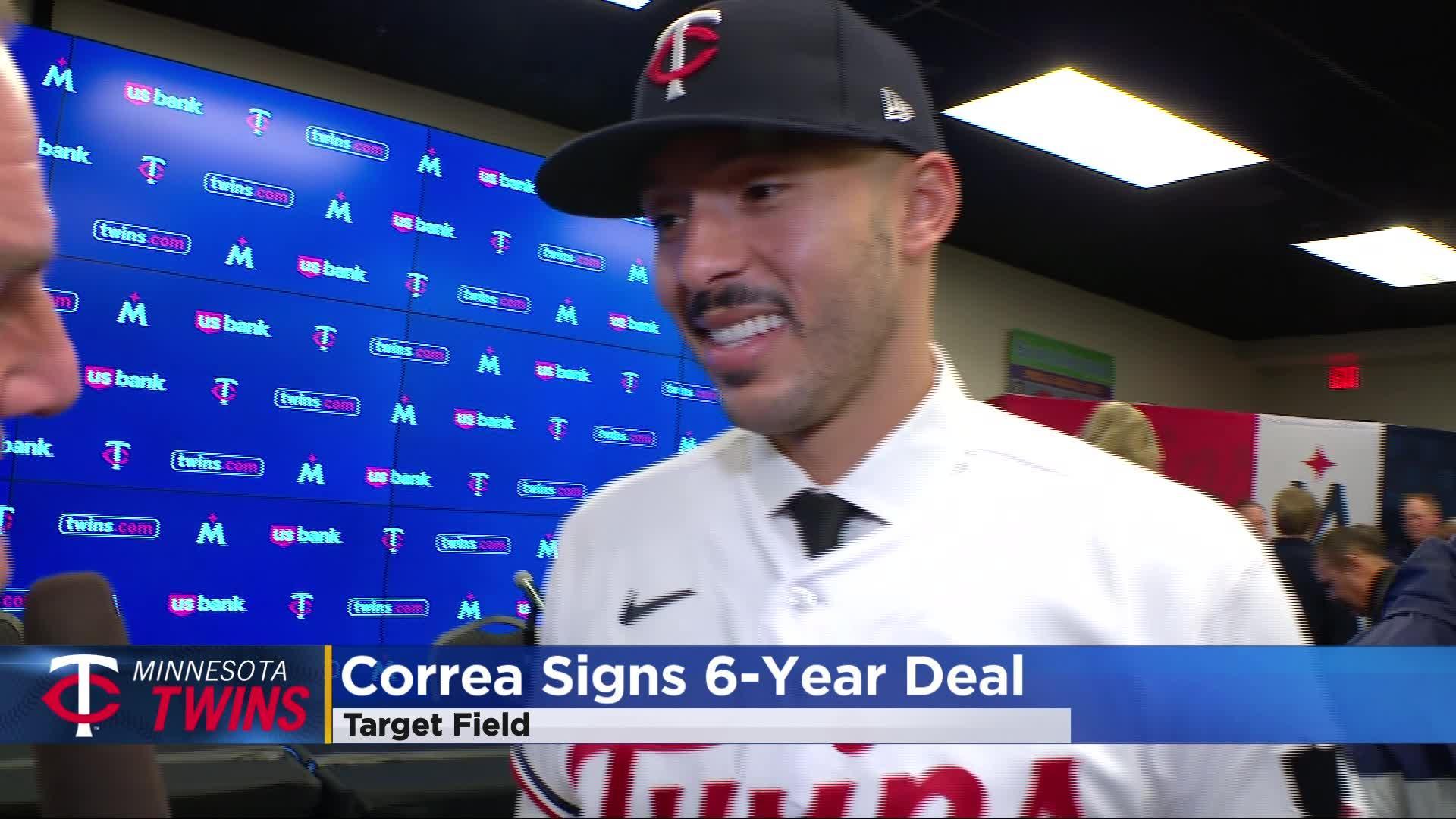 Twins' Carlos Correa celebrated in return to Houston – Twin Cities