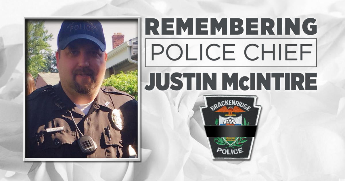 Remembering Justin McIntire: Fallen Brackenridge Police Chief to be laid to rest after funeral service