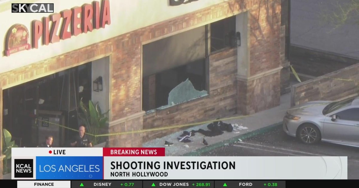 Police investigating shooting near North Hollywood hookah lounge CBS