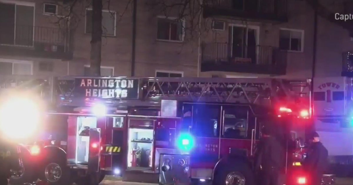 Man rescued from apartment fire in Arlington Heights CBS Chicago