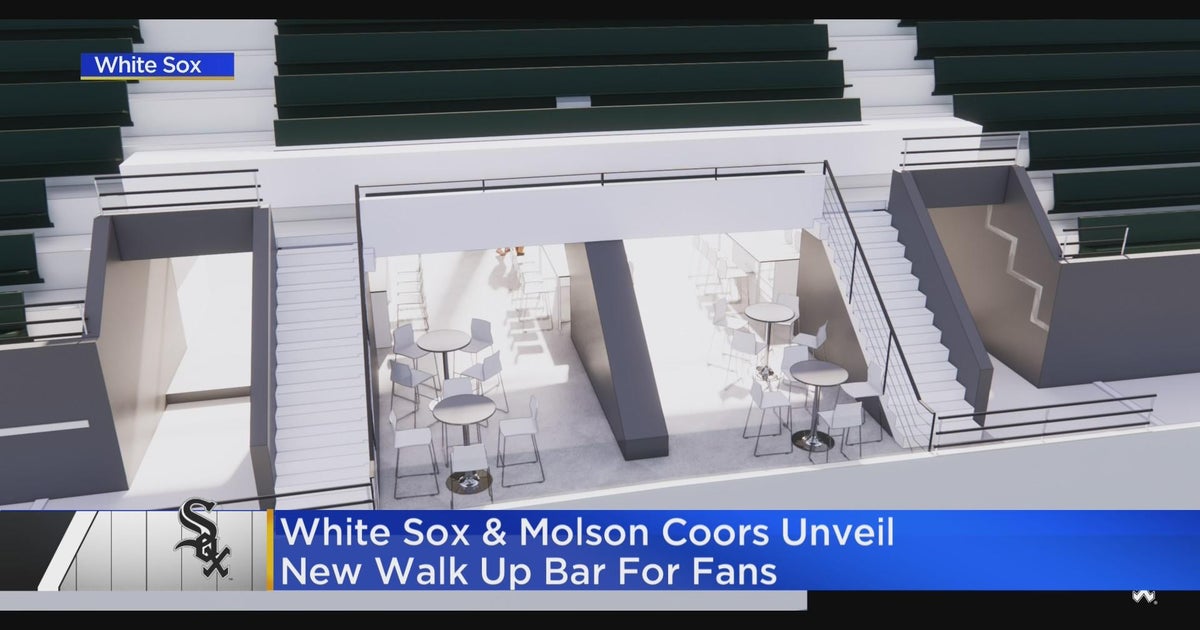 White Sox unveil new walk up bars for fans - CBS Chicago