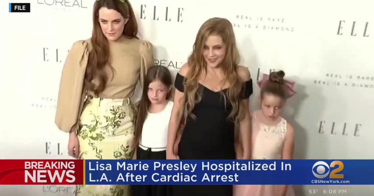 Lisa Marie Presley Rushed To Hospital After Cardiac Arrest Cbs New York