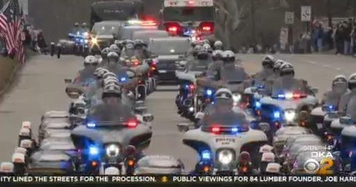 Officers across the country and community members mourn Brackenridge