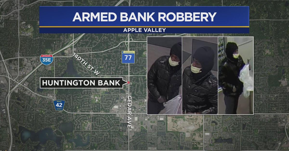 Lakeville police respond to bank robbery -  5 Eyewitness News