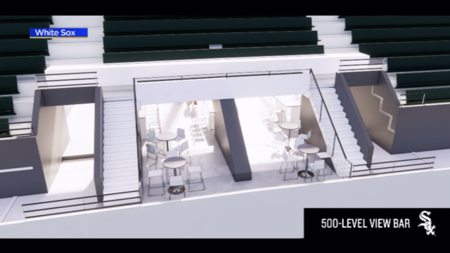 See the White Sox plans for two upper deck 'View Bars' at Guaranteed Rate  Field