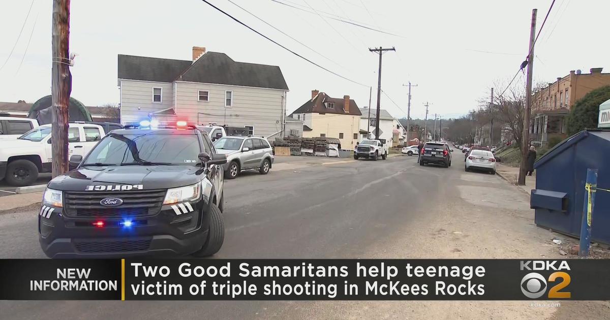 3 shot, including teen, in McKees Rocks