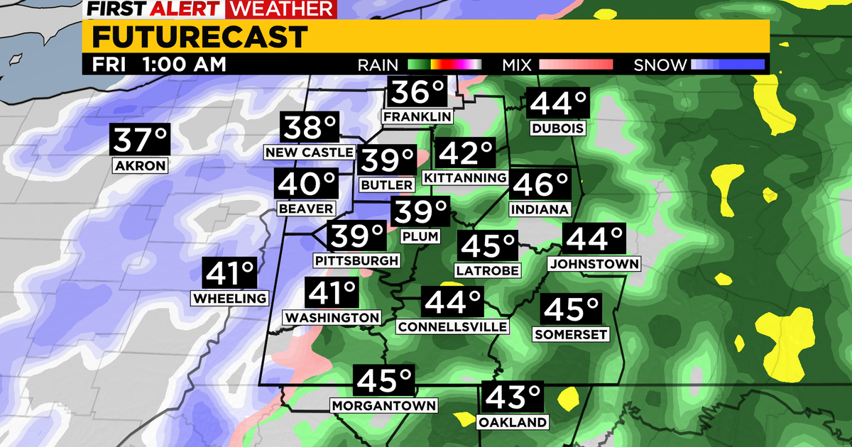 Pittsburgh Weather: Afternoon rain and storms expected on Thursday ...