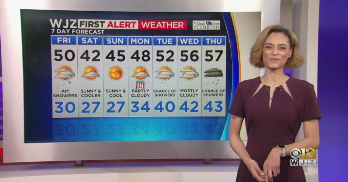 Meteorologist abigail degler has your friday morning forecast cbs