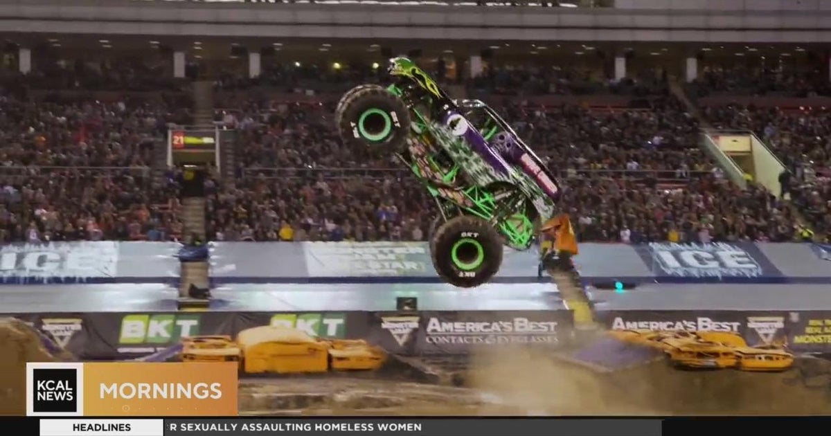  Monster truck show returns to Anaheim - CBS Los Angeles 