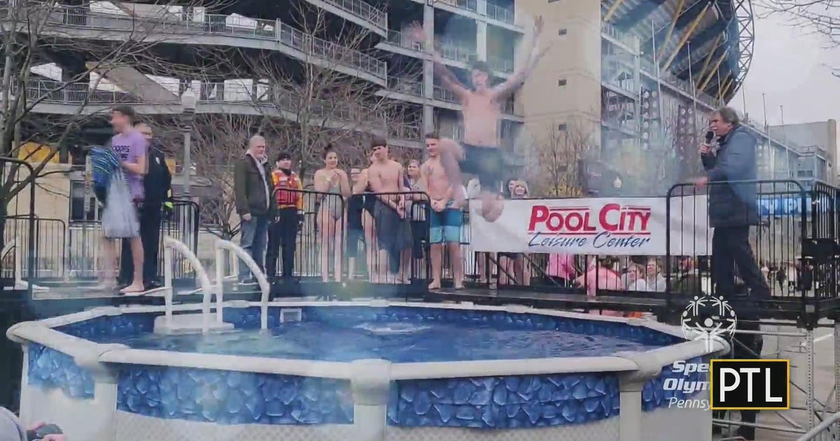 We're taking the Polar Plunge again for Special Olympics CBS Pittsburgh
