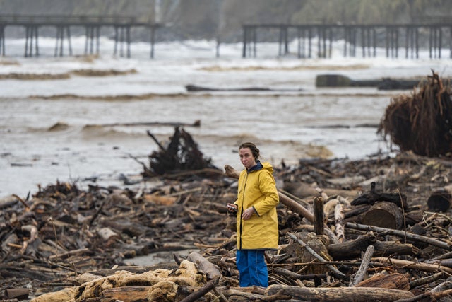California storm damage 