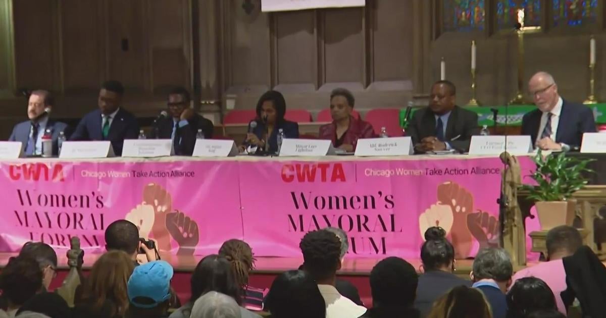 8 Candidates Attend Chicago Womens Mayoral Forum Cbs Chicago