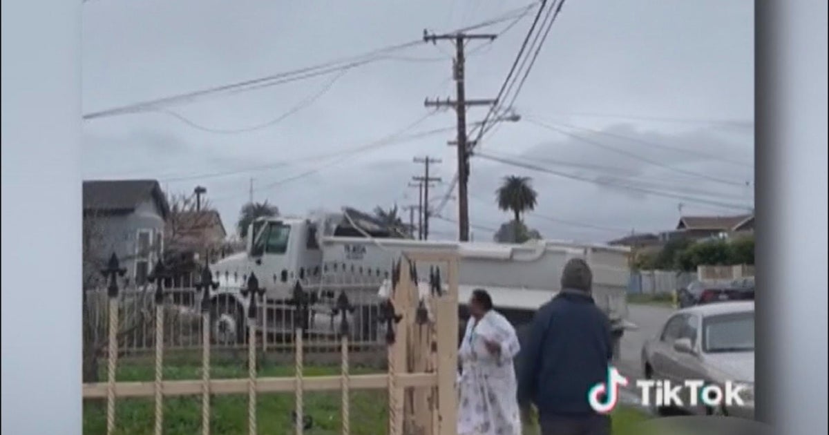 Enraged man rams own L.A. County home with dump truck, neighbors and estranged wife say: "Like a madman"