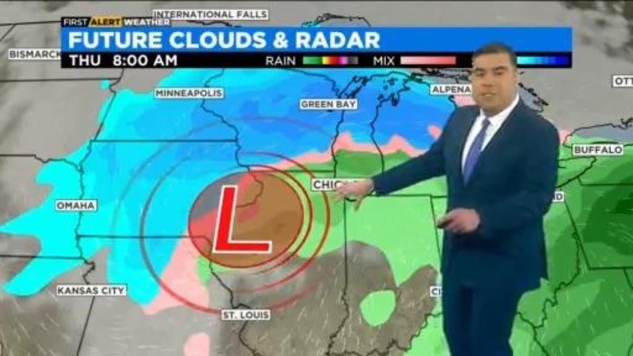 Chicago First Alert Weather: Waves of rain - CBS Chicago