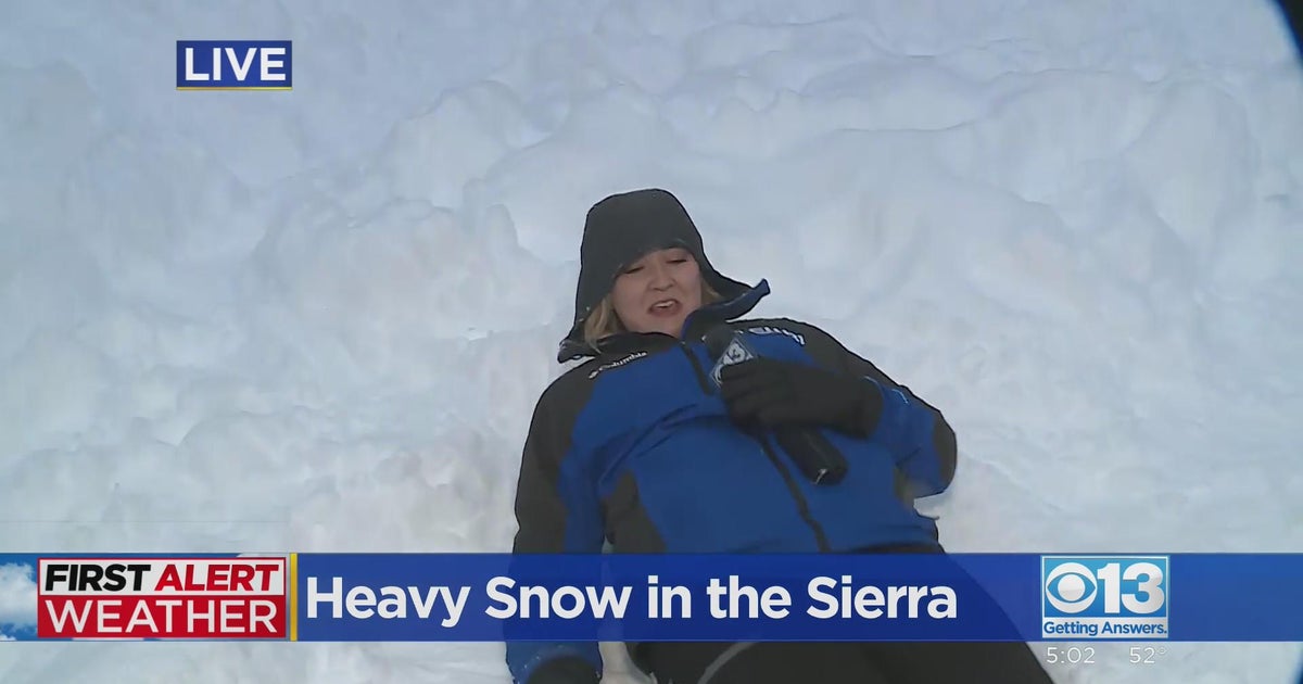 California Winter Storm Update: Heavy snow continues to blanket the Sierra