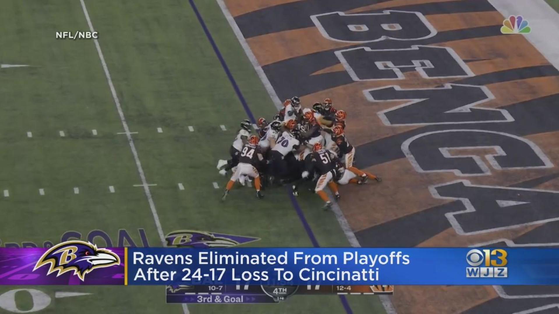 Ravens clinch playoff spot with 38-3 rout of Bengals – KTSM 9 News