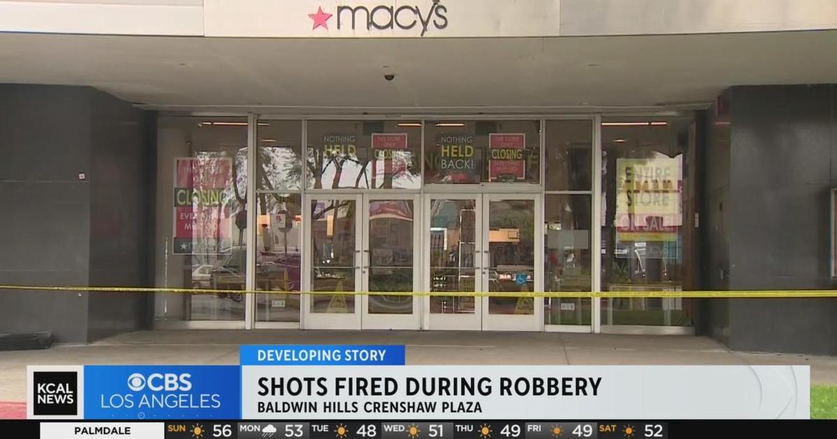 Shots Fired During Smash And Grab Robbery At Macys In Baldwin Hills