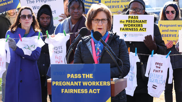 Advocates, Legislators, And Pregnant Workers Rally On Capitol Hill For The Pregnant Workers Fairness Act 