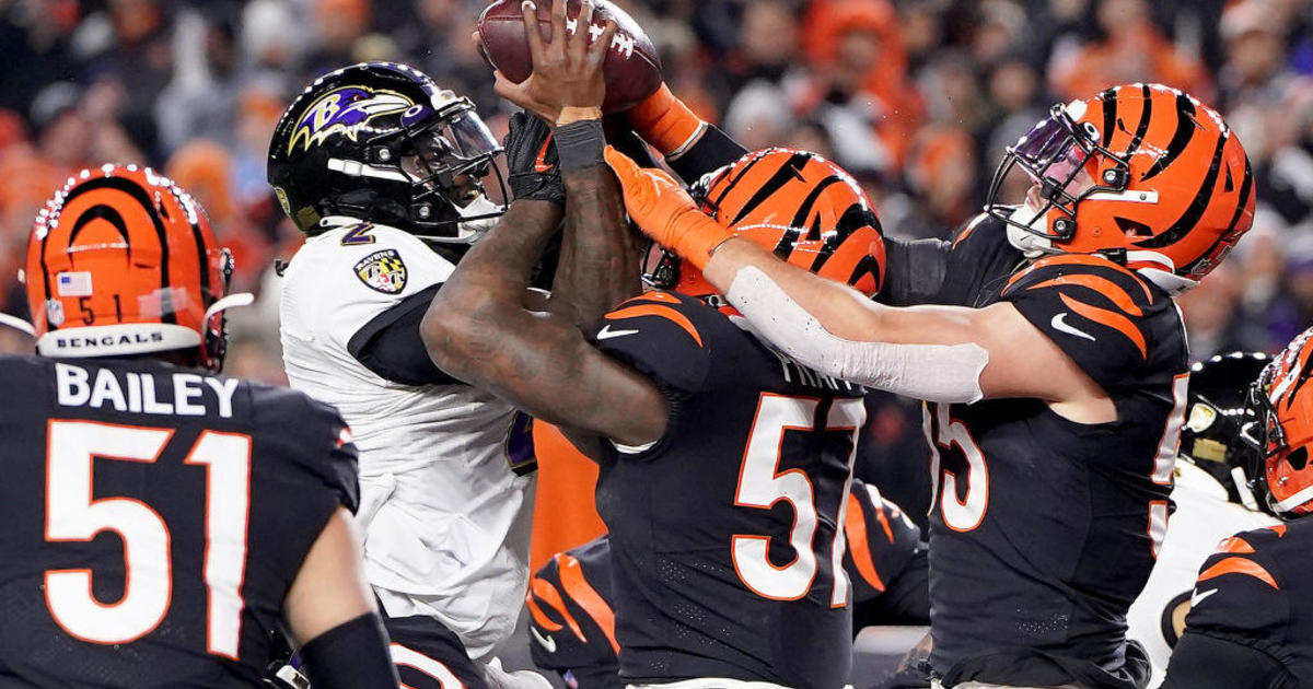 Hubbard's 98-yard fumble return lifts Bengals over Ravens - WTOP News