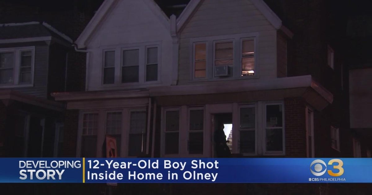 12-year-old boy shot in Olney: Philadelphia Police Department - CBS ...
