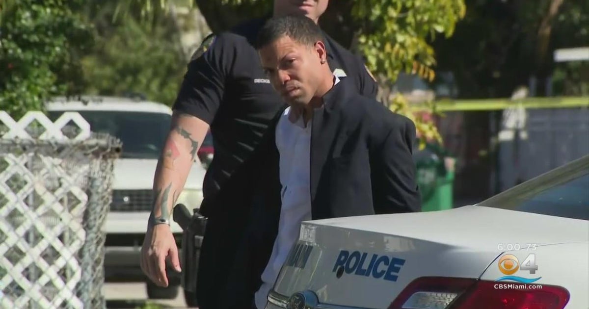 Man arrested after shots fired, car crashes through fence in Miami ...