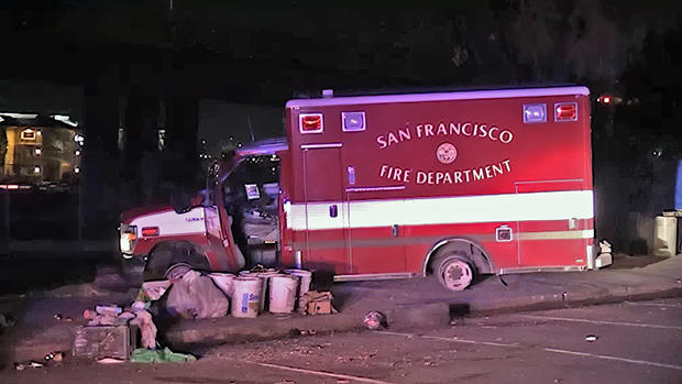 Ambulance Stolen in San Francisco Located in Oakland 