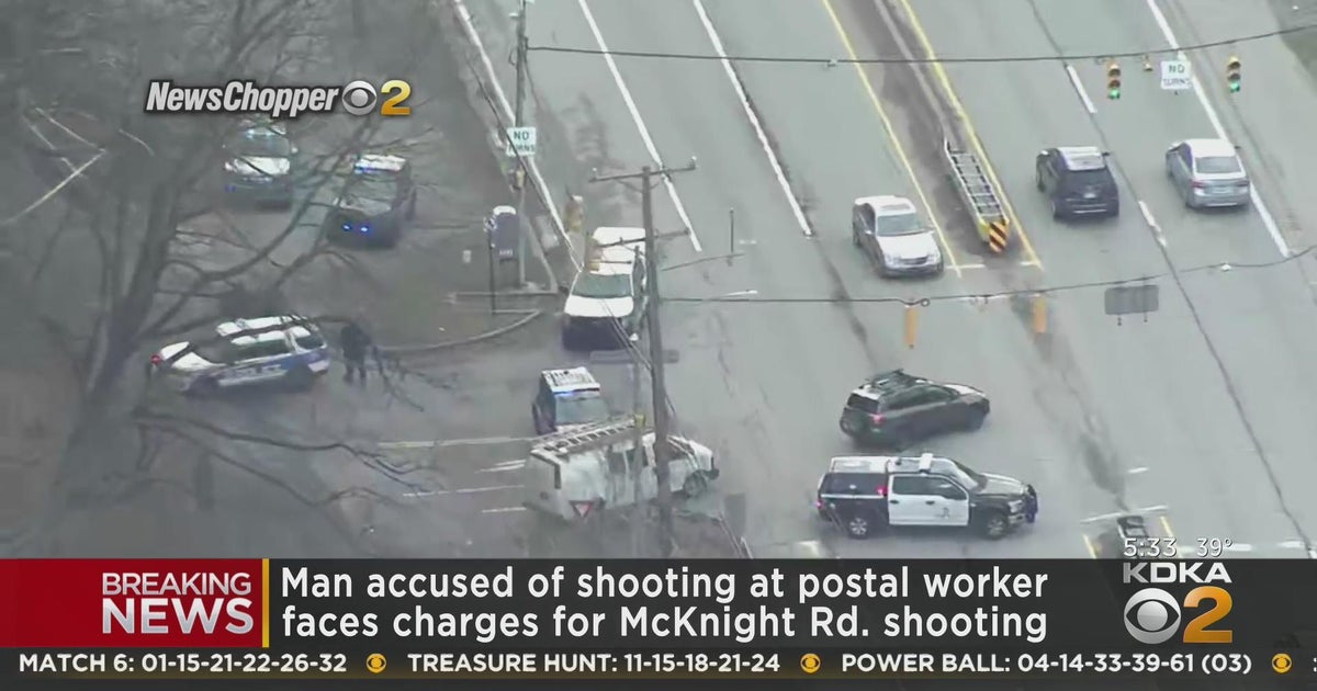Charges filed in January shooting along McKnight Road - CBS Pittsburgh