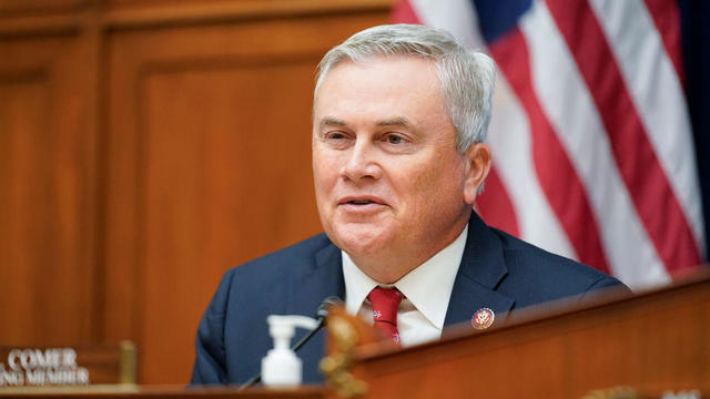 Rep. James Comer speaks during a House Committee on Oversight and Reform hearing on gun violence on June 8, 2022. 
