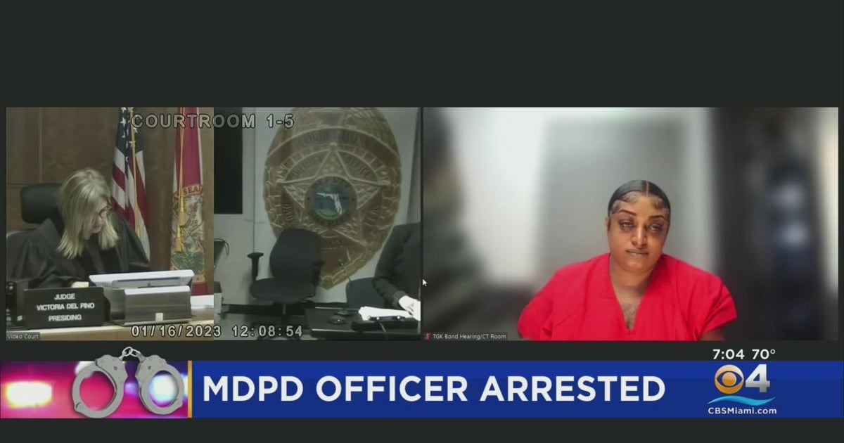 Miami-Dade police officer accused of pulling gun on ex-boyfriend - CBS ...