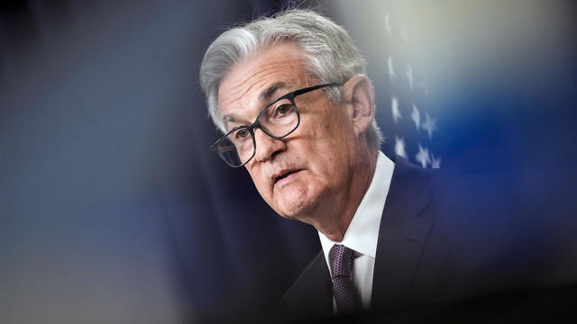 Federal Reserve Chair Powell Holds Press Conference On Interest Rate Announcement 