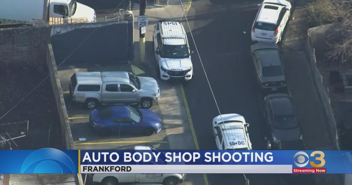 Man Shot Killed Inside Auto Body Shop In Frankford Police Cbs Philadelphia 5592