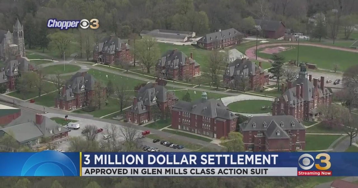 3 million settlement in lawsuit against Glen Mills Schools CBS Philadelphia