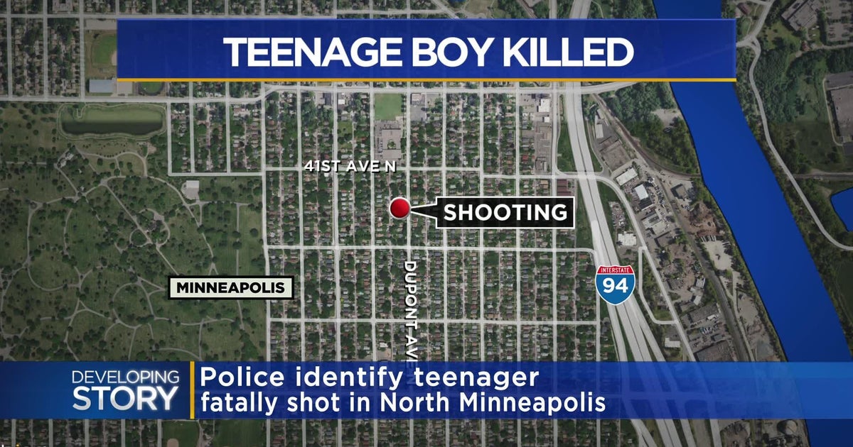 Police identify teenager fatally shot in North Minneapolis - CBS Minnesota