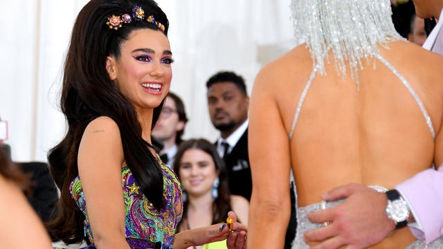 Dua Lipa attends The 2019 Met Gala Celebrating Camp: Notes on Fashion at Metropolitan Museum of Art on May 06, 2019 in New York City. 