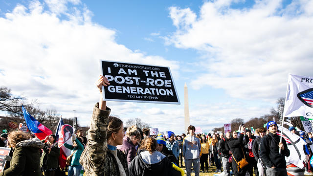 Demonstrators Participate In National March For Life 