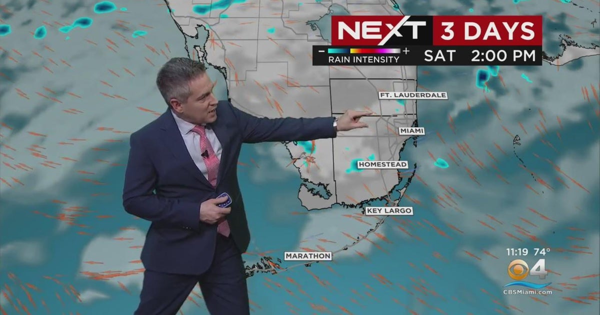 NEXT Weather weekend forecast - CBS Miami