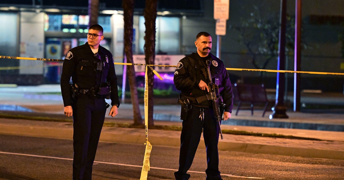 Mass shooting near Los Angeles leaves at least 10 dead, with suspect still at large