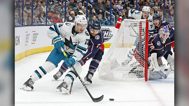 Sharks Blue Jackets Hockey 